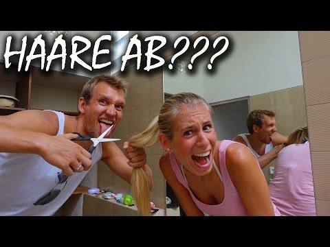 Haare schneiden auf Weltreise: Daniel vs. Jessi - Bali - Indonesien | VLOG 58