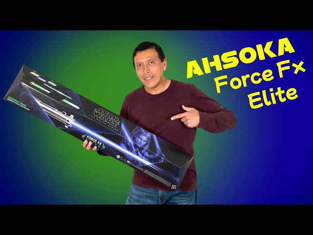 Vídeo relacionado con Star Wars The Black Series - Baylan Skoll - Sable de luz Force FX Elite