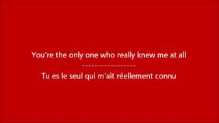 Glee - Against all odds (Take a look at me now) / Paroles &amp; Traduction