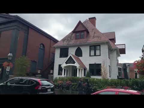 Newport Rhode Island Autumn in New England Hocus Pocus Witch movie Sanderson Sisters ride again USA