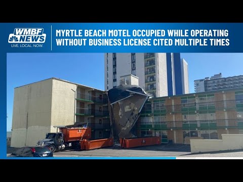 Myrtle Beach motel occupied while operating without business license cited multiple times