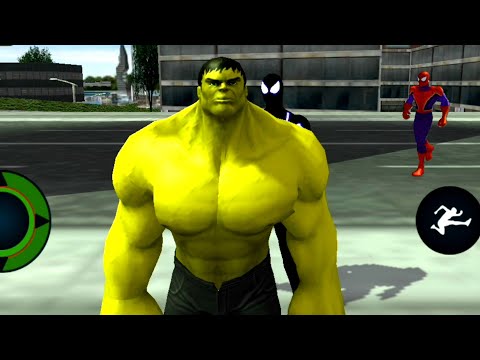 Black Spider Vs Monster & Gangster | Black Spider Hero Crime City Battle - Android GamePlay