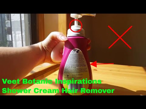 ✅ How To use Veet Botanic Inspirations Shower Cream...