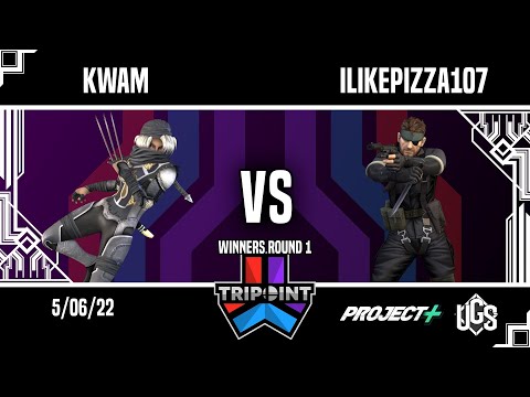 Tripoint Smash 142 - Winners Round 1 - KWAM(Sheik) Vs. ilikepizza107(Snake)