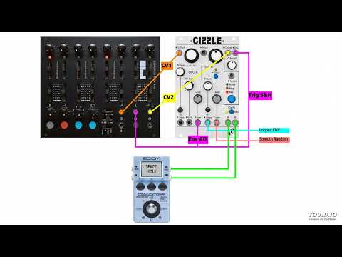 RYK Modular M185 & ALM Busy Circuits CIZZLE Chords-Inversions Sequence