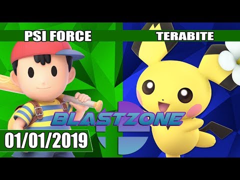 PSG Blastzone: CGP | TSF.Psi Force (Ness) vs Terabite (Pichu) - Winners Round 3