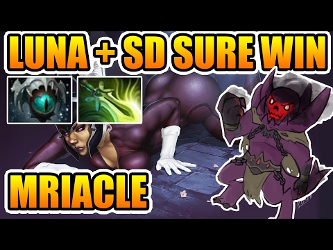 Miracle- [Luna] vs Babyknight [Invoker] My Team Is Better - Dota 2 7.01