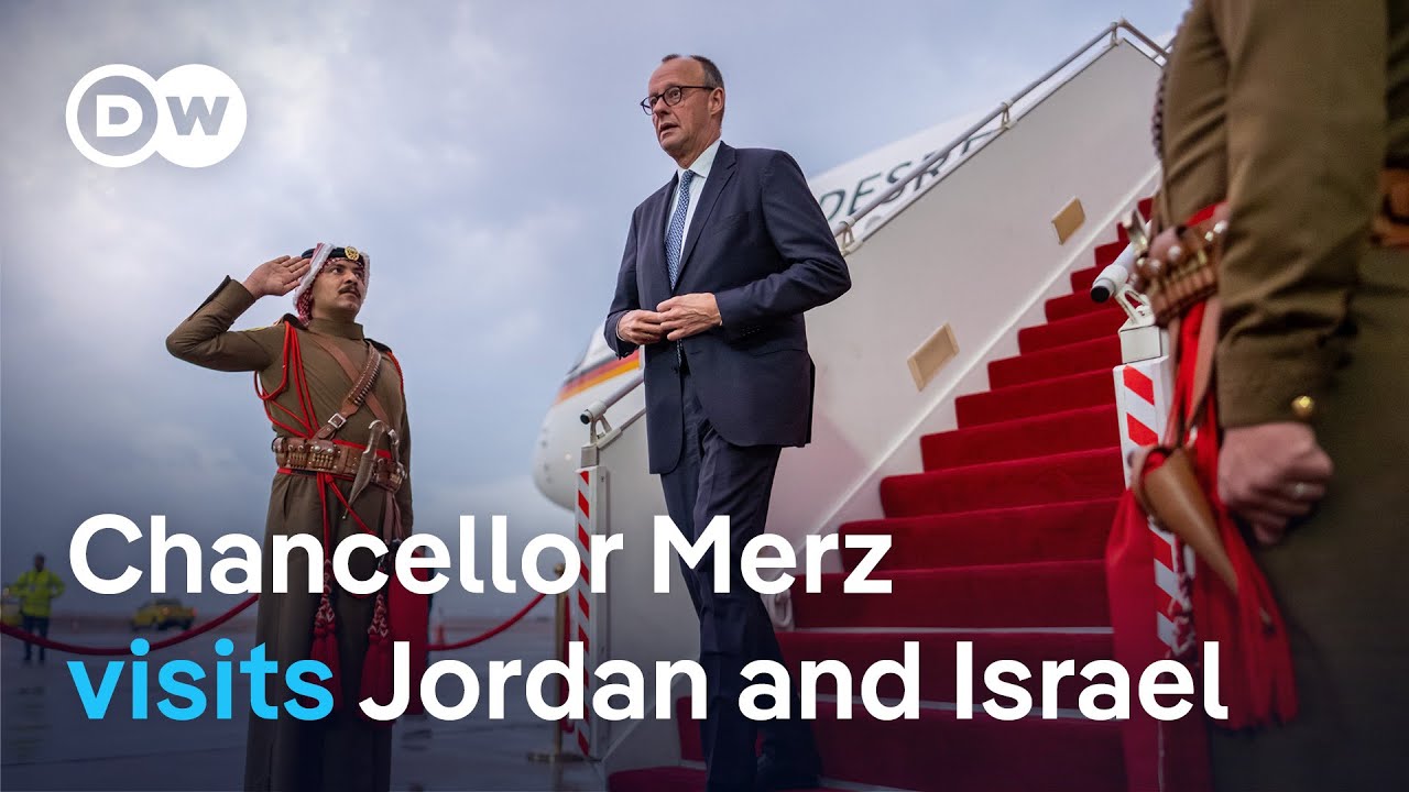 The German chancellor begins his Middle East trip | DW News