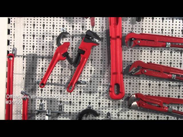 ridgid 814 - 2 31095 rörtång m.aluminium skaft