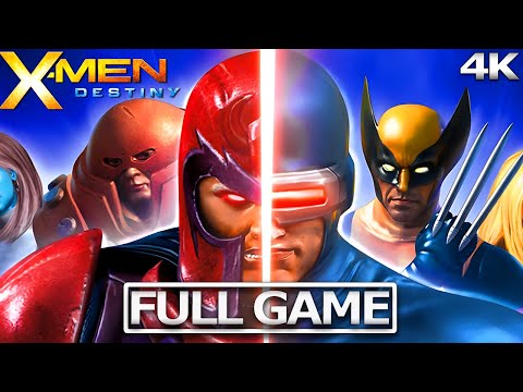 X-MEN DESTINY Full Gameplay Walkthrough / No Commentary 【FULL GAME】4K 60FPS Ultra HD