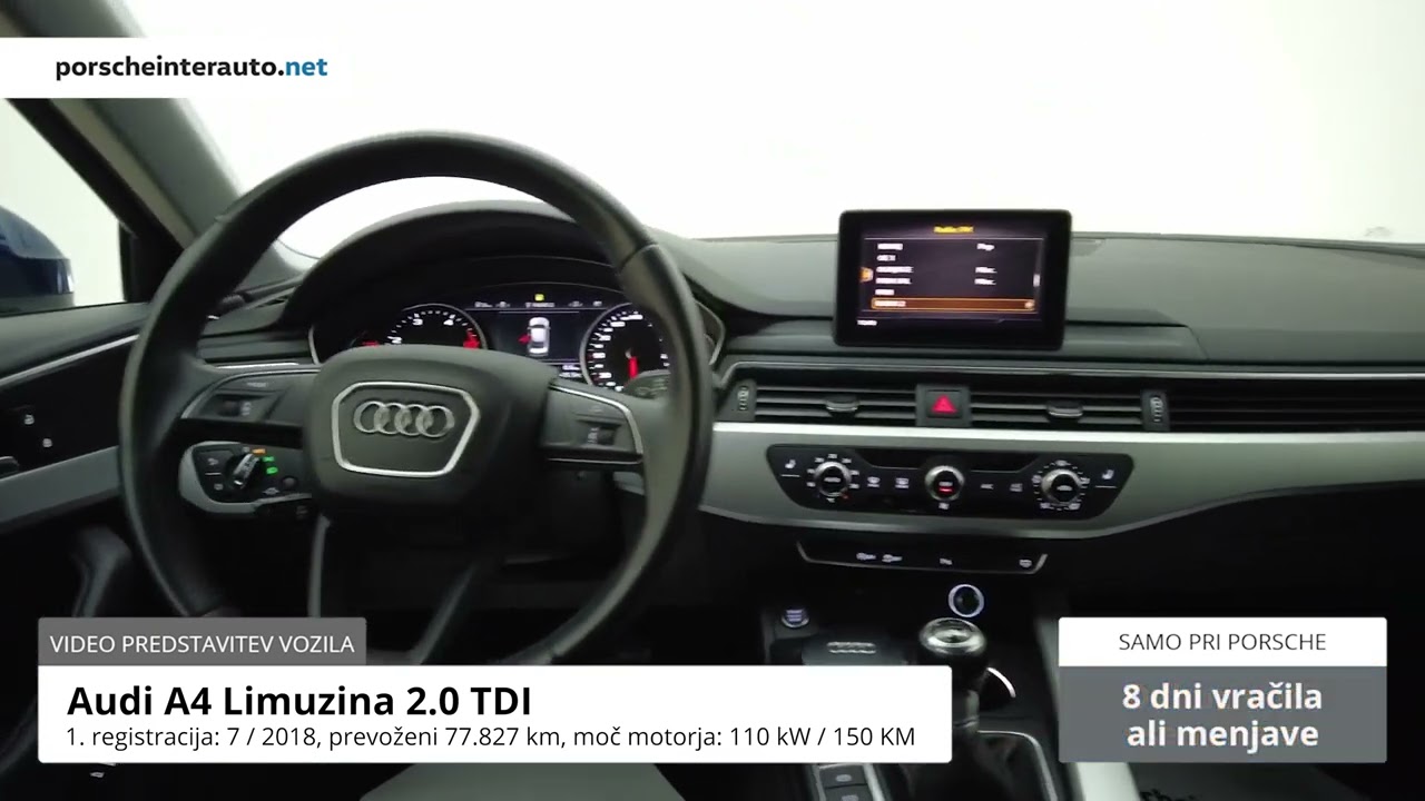 Audi A4 2.0 TDI 110  150
