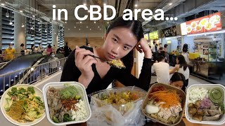 I Tried 4 Salad Spots/Shops in CBD Singapore (affordable corporate worker lunch in Raffles Place)