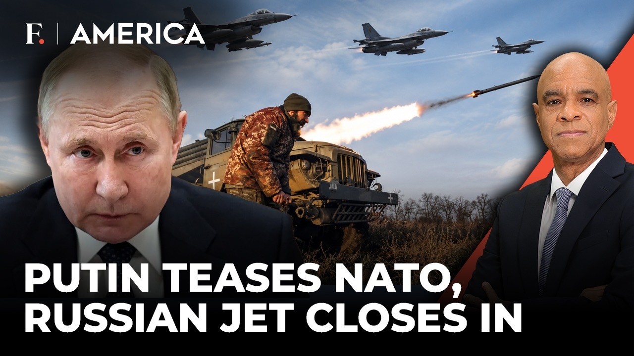 Putin's Aircraft Spotted: NATO Allies Rush Fighter Jets In Panic | Firstpost America