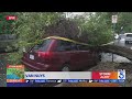 Heavy rain floods San Fernando Valley streets