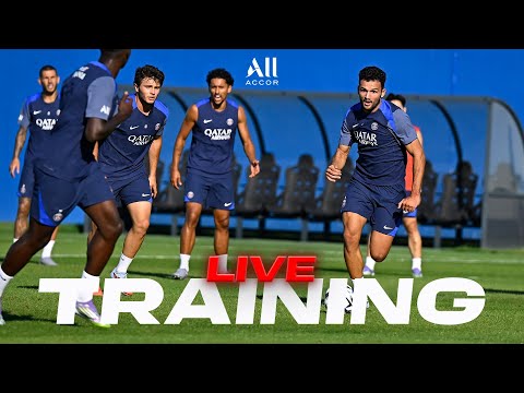 15 minutes d'entraînement en direct avant Toulouse  🔴🔵