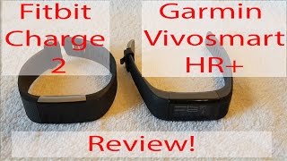 Fitbit Charge 2 vs Garmin Vivosmart HR+ review for runners