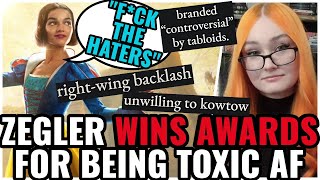 Toxic BRAT Rachel Zegler Woman Of The Year For OWNING The Haters & Her Activism 🤡