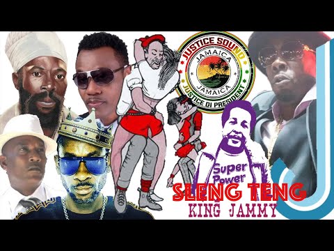 Sleng Teng Riddim |Justice Sound| Reggae Dancehall Mix (((Raw)))