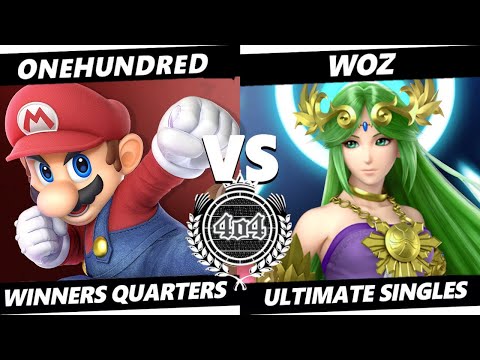 4o4 Smash Monthly 20 - P6| OneHundred (Mario) vs GUMP2| Woz (Palutena) - Winners Quarter-Final