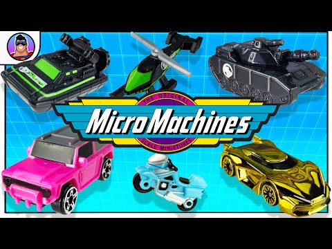 Micro Machines Series 2  |  NEW Command Centre & Service Station playsets!