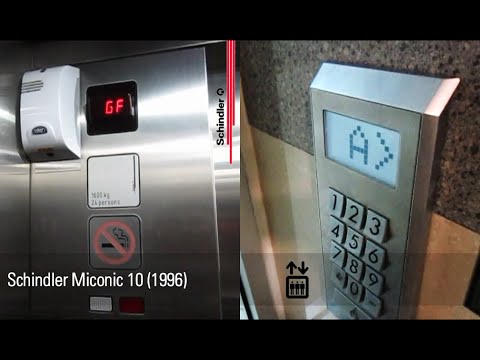 [Reupload] Schindler Miconic 10 Traction Elevators