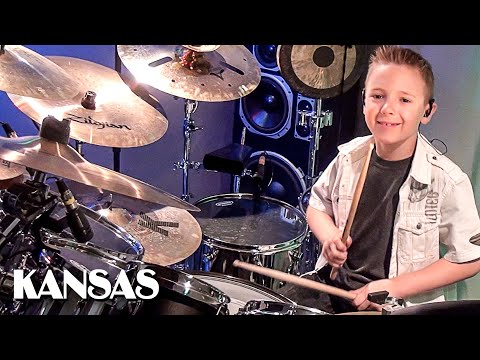 Carry On Wayward Son (8 year old Drummer)