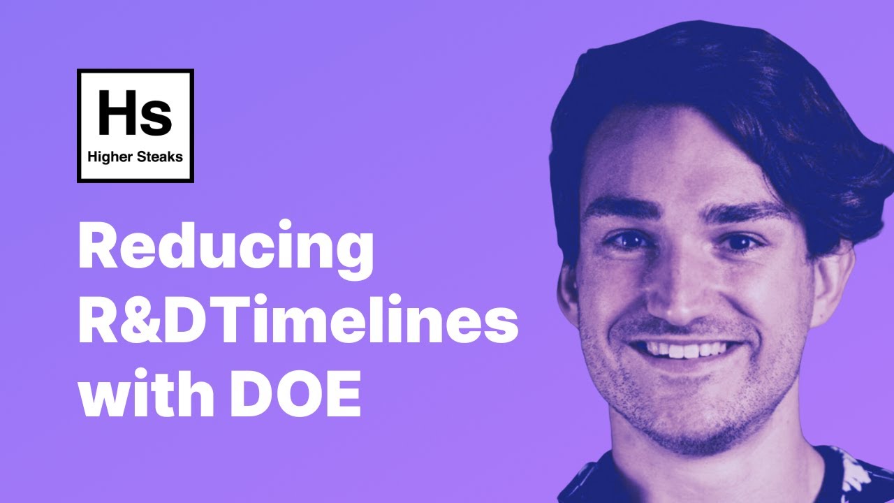 HigherSteaks: Reducing R&D Timelines with DOE for Media Optimization