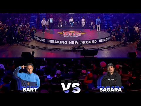 Bboy Bart VS Bboy Sagara Redbull Bc One Cypher Brazil 2023