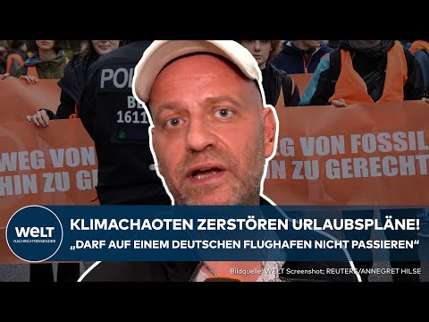 KÖLN/BONN: Mitten in der Reisezeit! Letzte Generation legt erneut Flughafen lahm!