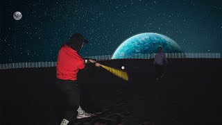 Sending Golf Balls Into Orbit with a Baseball Bat