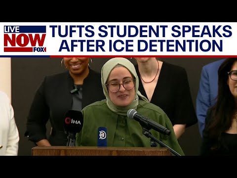 Video | Tufts student detained by ICE speaks after returning home | LiveNOW from FOX
