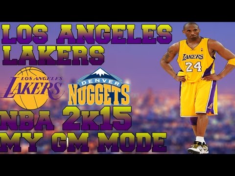 NBA 2K15 Lakers My GM Mode: PLAYOFFS BEGIN!!! (EP18)