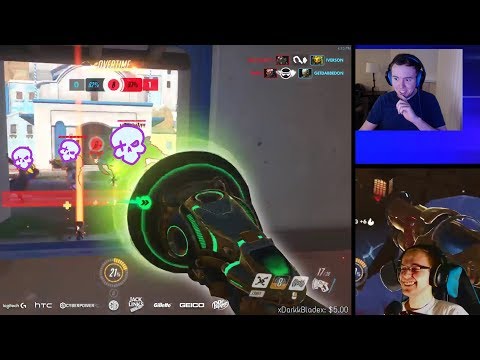 dafran ULTIMATE SPAWN TRAP | aimbotcalvin PLAYS |  Overwatch Highlights #1