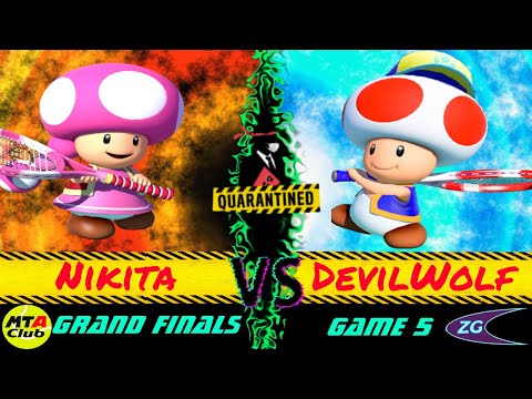 Quarantined Rapport 3 - Mario Tennis Aces Tournament Grand Finals, Game 5 - Nikita vs DevilWolf