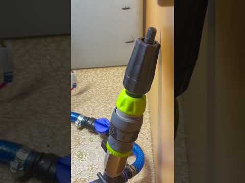 Floe Motorhome Pressure Drain Off Kit How Much Water Came Out