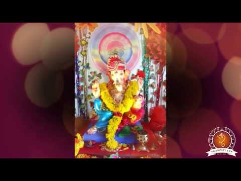 Janak Panchal Home Ganpati Decoration Video