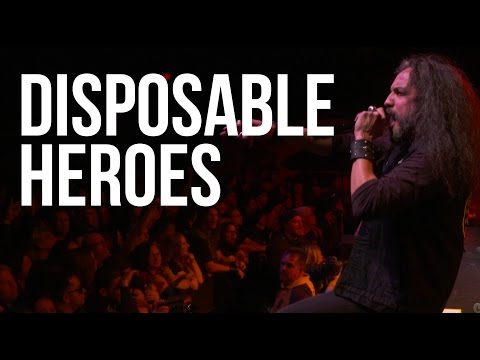 Metallica "Disposable Heroes" cover by Mark Osegeuda + Metal Allegiance live