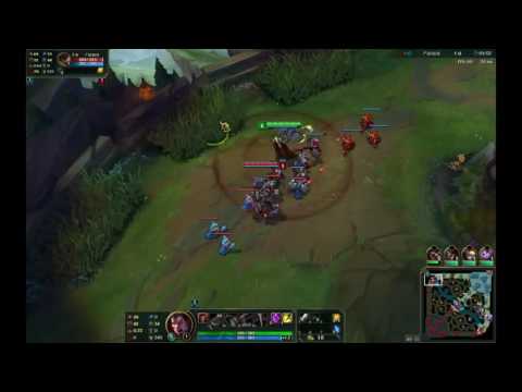 How to kill at lvl 1 with darius.