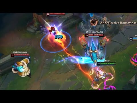 When you engage on their carry but he has Crown