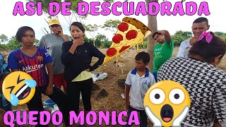 Esto se puso color de hormiga brava😱🔥 Se enojo tia Yane y reveló pizza de Monica😱 Parte 9/9
