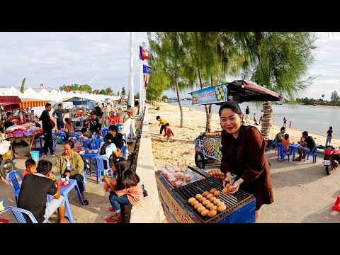 Street Food Tour in Kampot, Kandal Province & City of Cambodia, Best Street Food Compilation #7