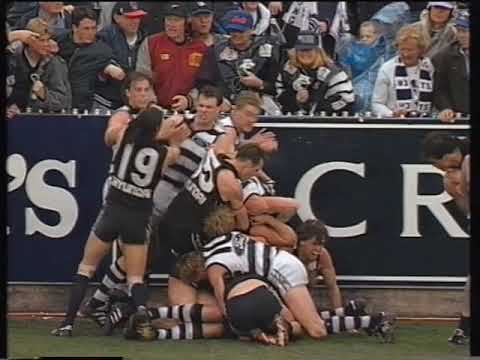 AFL Fight/Melee 1995 AFL Grand Final Carlton Geelong Billy Brownless