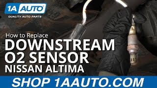 How to Replace Downstream O2 Sensor 7-13 Nissan Altima