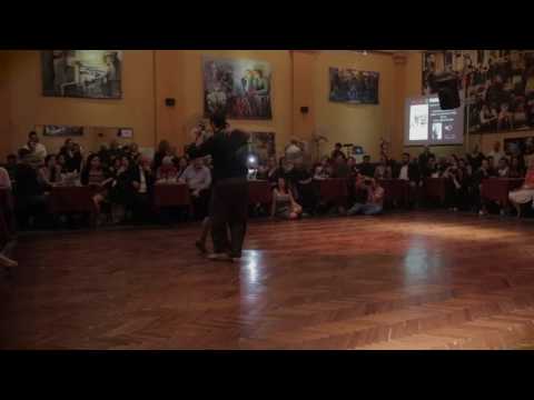  Pablo Rodriguez  and  Corina Herrera  are  dancing  at  Mujercitas Tango Fest  in  2016
