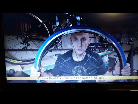 Trenażer - Opona Kenda Kampaign i Bateria do kamery Telesin #Vlog 61