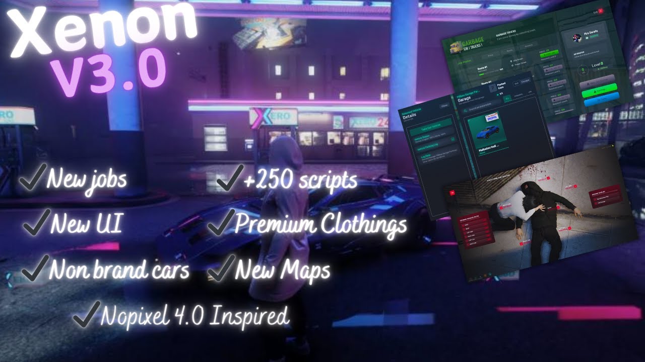 Xenon v3 - Professional FiveM Server