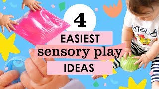4 Easiest Sensory Play Ideas For Small-Space Parenting!