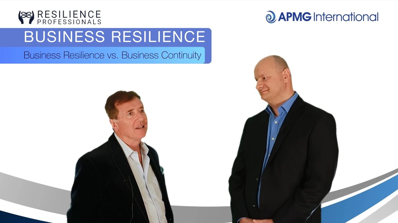 Business Resilience v Business Continuity | Business Resilience with David Roberts and Serhiy Kovela