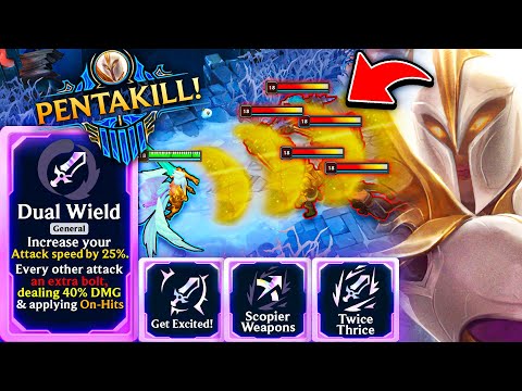 When Kayle Gets PERFECT Augments in Aram Mayhem... (PENTAKILL!)