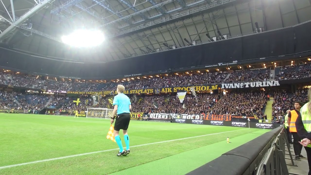 "AIK - Det är kärlek" (AIK - Paide 6-0)